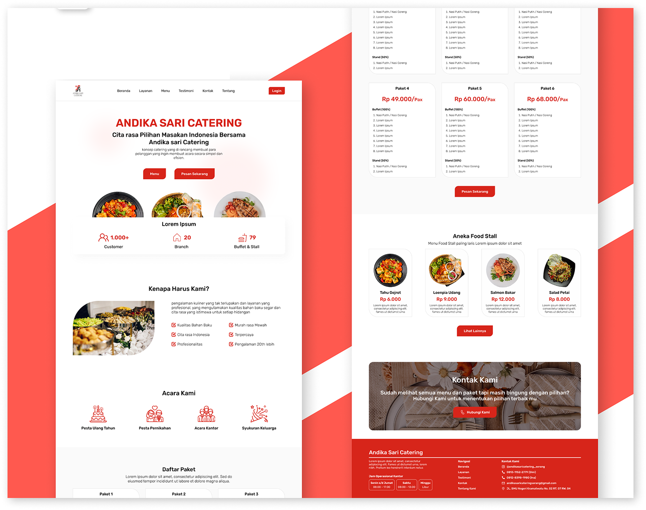 Enteprise Resource Planner - Andika Sari Catering
